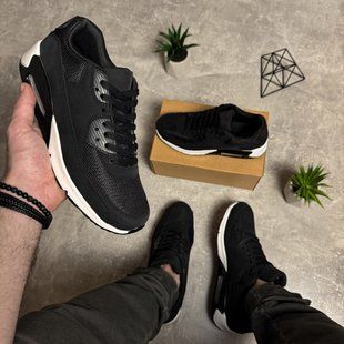 Чорні кросівки в стилі Air Max 1016228148238 фото